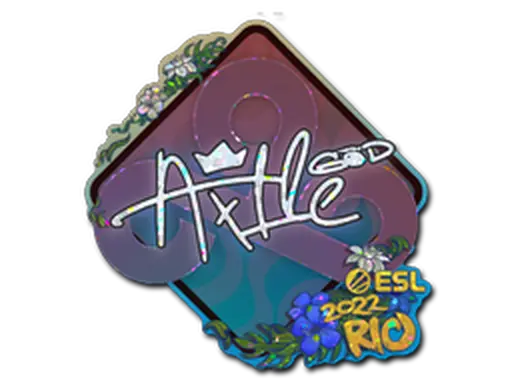Sticker | Ax1Le (Glitter) | Rio 2022