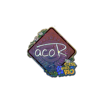 Sticker | acoR (Glitter) | Rio 2022