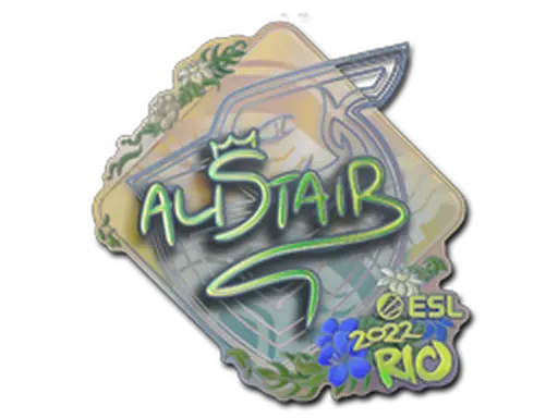 Sticker | aliStair (Holo) | Rio 2022