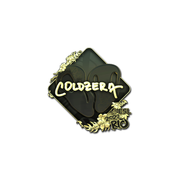 Sticker | coldzera (Gold) | Rio 2022