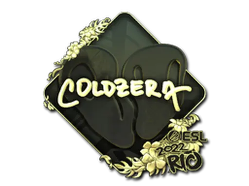 Sticker | coldzera (Gold) | Rio 2022