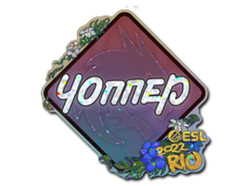 Sticker | chopper (Glitter) | Rio 2022