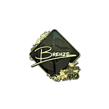 Sticker | Brehze (Gold) | Rio 2022