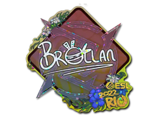 Sticker | Brollan (Glitter) | Rio 2022
