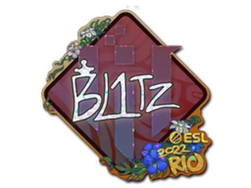 Sticker | bLitz (Glitter) | Rio 2022