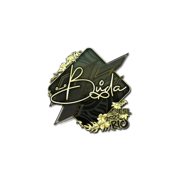 Sticker | BUDA (Gold) | Rio 2022