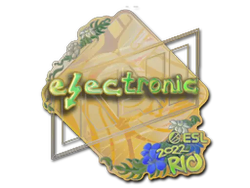 Sticker | electronic (Holo) | Rio 2022