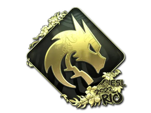 Sticker | Team Spirit (Gold) | Rio 2022