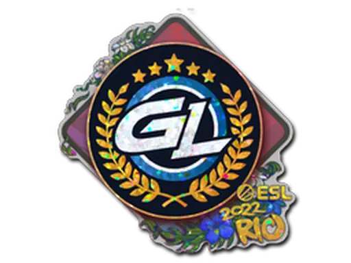 Sticker | GamerLegion (Glitter) | Rio 2022