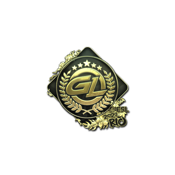 Sticker | GamerLegion (Gold) | Rio 2022