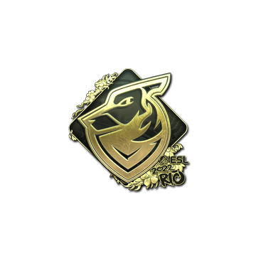 Sticker | Grayhound Gaming (Gold) | Rio 2022