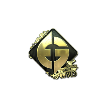 Sticker | Evil Geniuses (Gold) | Rio 2022