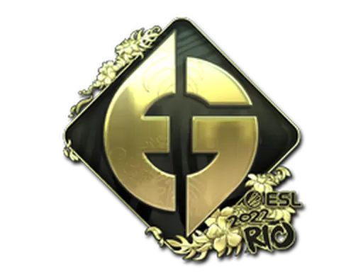Sticker | Evil Geniuses (Gold) | Rio 2022