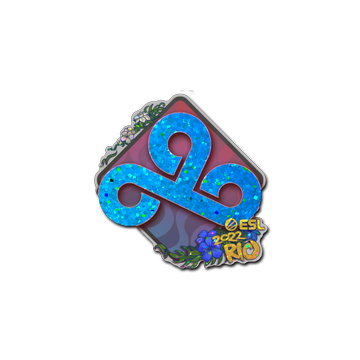 Sticker | Cloud9 (Glitter) | Rio 2022