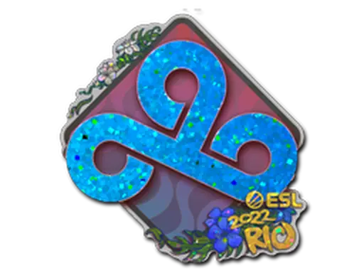 Sticker | Cloud9 (Glitter) | Rio 2022