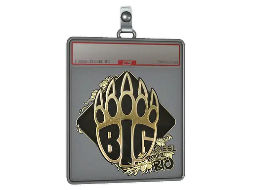 Sticker Slab | BIG (Gold) | Rio 2022