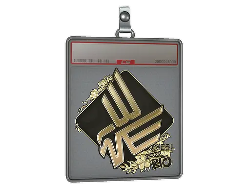 Sticker Slab | Bad News Eagles (Gold) | Rio 2022