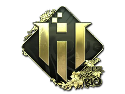 Sticker | IHC Esports (Gold) | Rio 2022