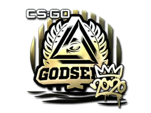 Sticker | GODSENT (Gold) | 2020 RMR