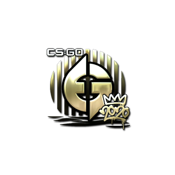 Sticker | Evil Geniuses (Gold) | 2020 RMR