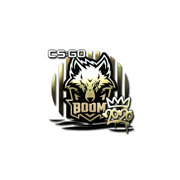 Sticker | Boom (Gold) | 2020 RMR