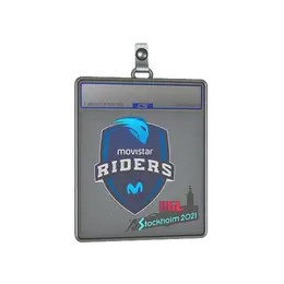 Sticker Slab | Movistar Riders | Stockholm 2021 image