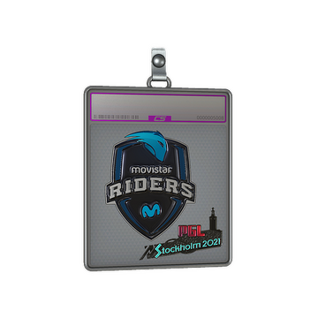 Sticker Slab | Movistar Riders (Foil) | Stockholm 2021