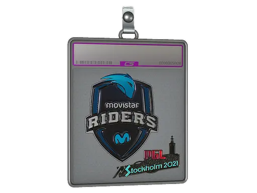 Sticker Slab | Movistar Riders (Foil) | Stockholm 2021