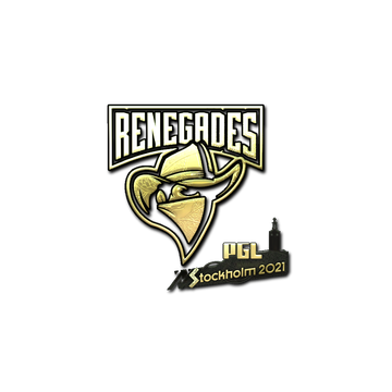 Sticker | Renegades (Gold) | Stockholm 2021