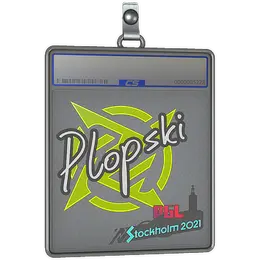 Sticker Slab | Plopski | Stockholm 2021 image