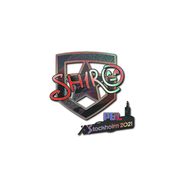 Sticker | sh1ro (Holo) | Stockholm 2021