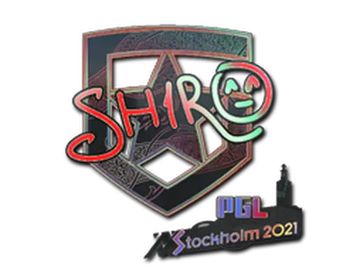 Sticker | sh1ro (Holo) | Stockholm 2021