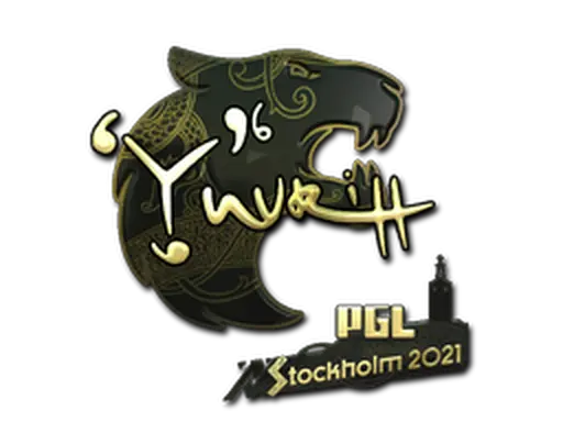 Sticker | yuurih (Gold) | Stockholm 2021