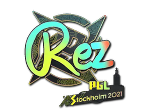 Sticker | REZ (Holo) | Stockholm 2021