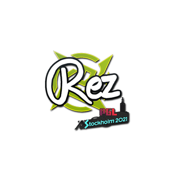 Sticker | REZ | Stockholm 2021