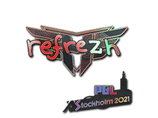 Sticker | refrezh (Holo) | Stockholm 2021