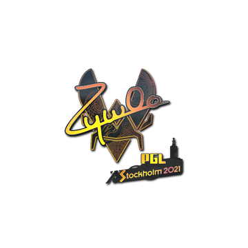 Sticker | ZywOo (Holo) | Stockholm 2021