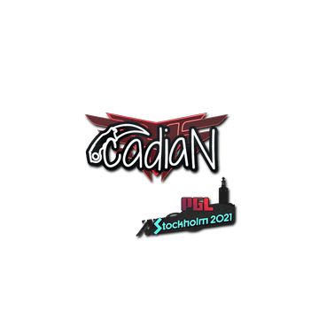 Sticker | cadiaN | Stockholm 2021