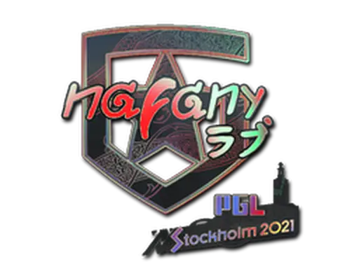 Sticker | nafany (Holo) | Stockholm 2021
