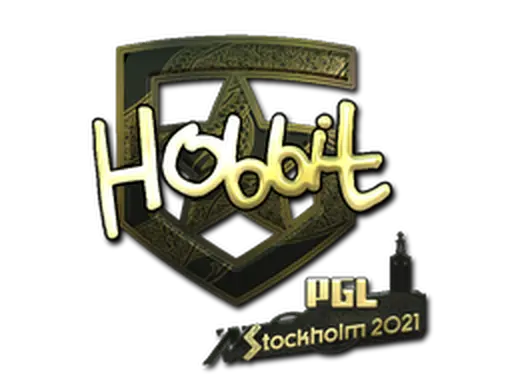 Sticker | HObbit (Gold) | Stockholm 2021