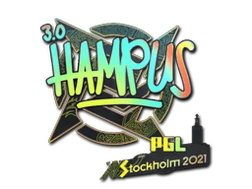Sticker | hampus (Holo) | Stockholm 2021