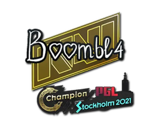 Sticker | Boombl4 | Stockholm 2021