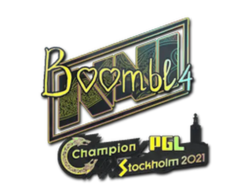 Sticker | Boombl4 (Holo) | Stockholm 2021