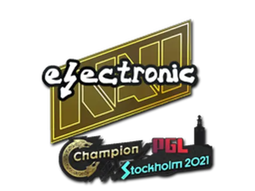 Sticker | electroNic | Stockholm 2021