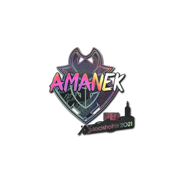 Sticker | AMANEK (Holo) | Stockholm 2021