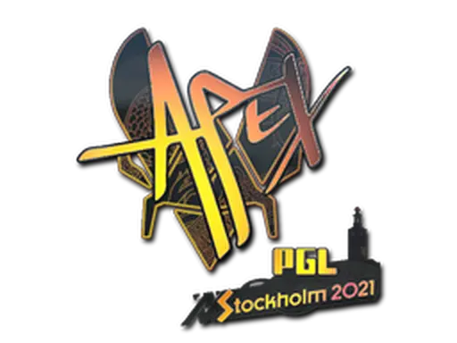 Sticker | apEX (Holo) | Stockholm 2021