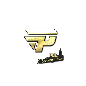 Sticker | paiN Gaming (Gold) | Stockholm 2021