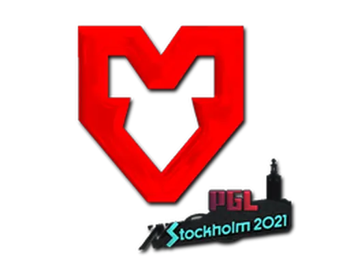 Sticker | MOUZ (Foil) | Stockholm 2021