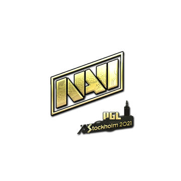 Sticker | Natus Vincere (Gold) | Stockholm 2021