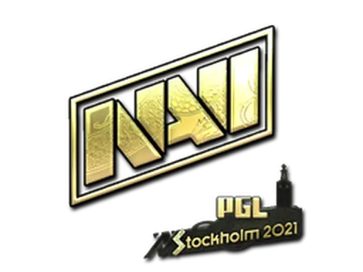 Sticker | Natus Vincere (Gold) | Stockholm 2021